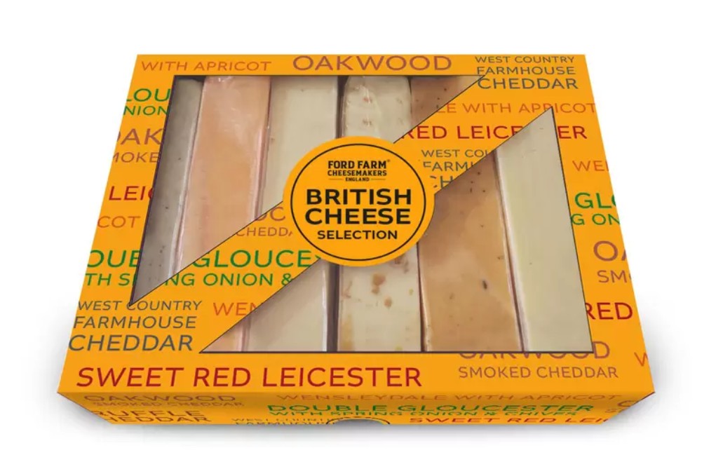 Ford Farm British Cheese Selection, 6 x 200g (1.2kg)